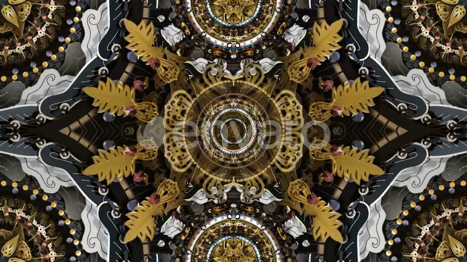 Gold Kaleido Videohive 22280815 Motion Graphics Image 7