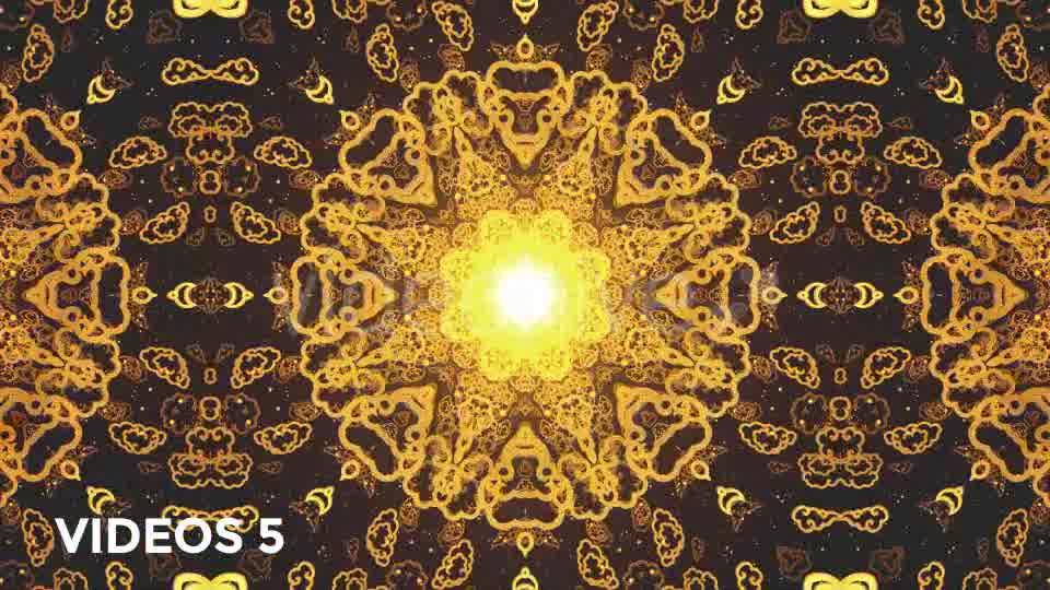 Gold Kaleidoscope Pack Videohive 20512685 Motion Graphics Image 10