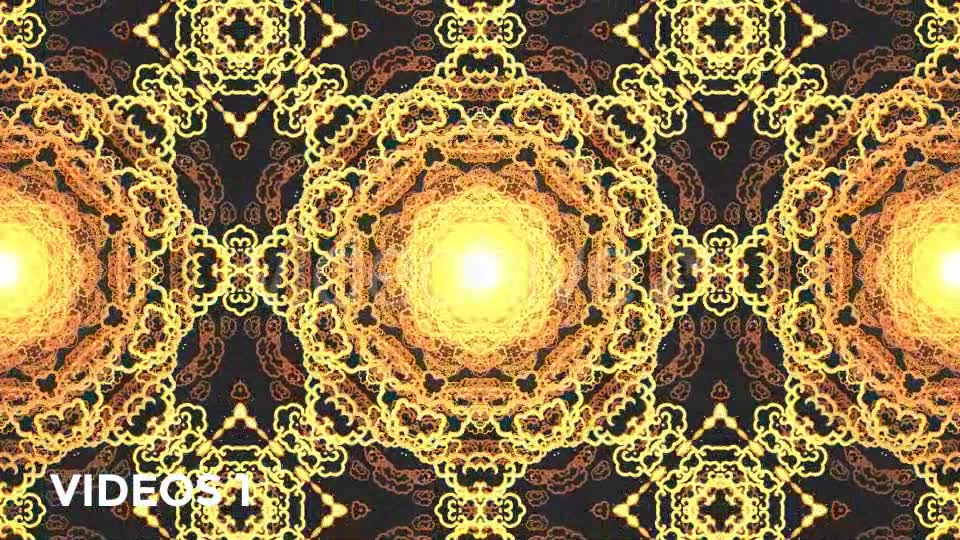 Gold Kaleidoscope Pack Videohive 20512685 Motion Graphics Image 2