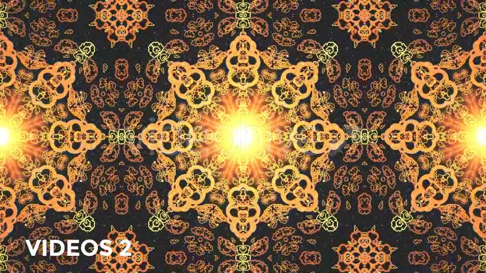 Gold Kaleidoscope Pack Videohive 20512685 Motion Graphics Image 3