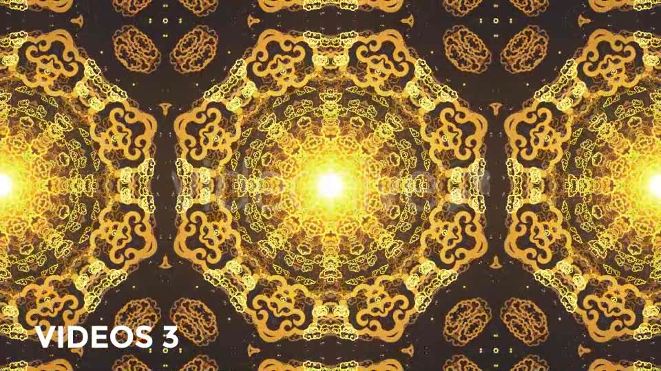 Gold Kaleidoscope Pack Videohive 20512685 Motion Graphics Image 6