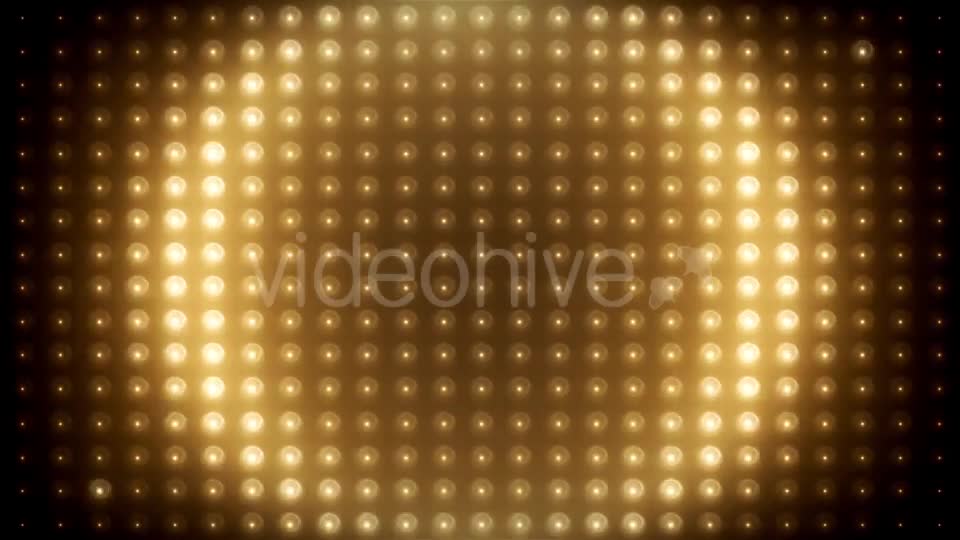 Gold Led Loop Animated VJ Background Videohive 19702461 Motion Graphics Image 1