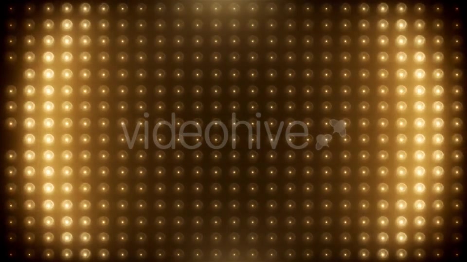 Gold Led Loop Animated VJ Background Videohive 19702461 Motion Graphics Image 11