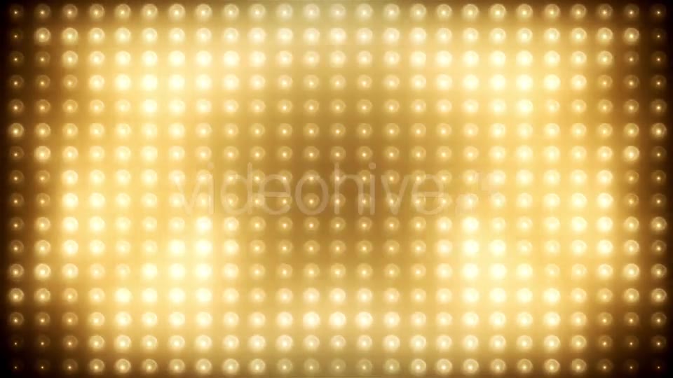 Gold Led Loop Animated VJ Background Videohive 19702461 Motion Graphics Image 2