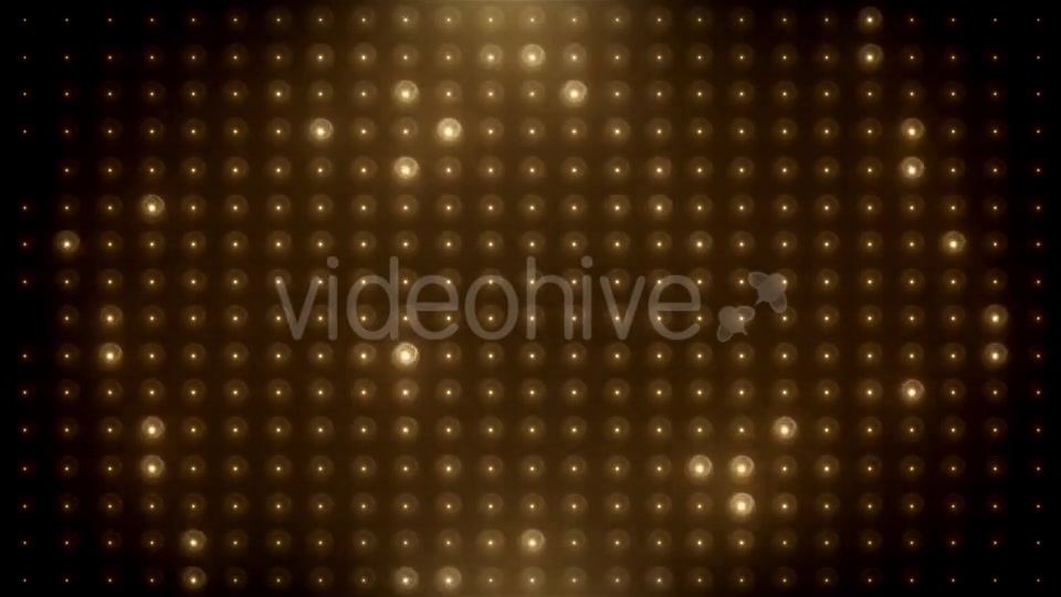 Gold Led Loop Animated VJ Background Videohive 19702461 Motion Graphics Image 7