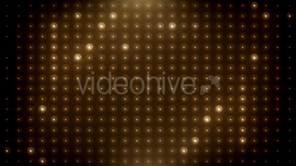 Gold Led Loop Animated VJ Background Videohive 19702461 Motion Graphics Image 8