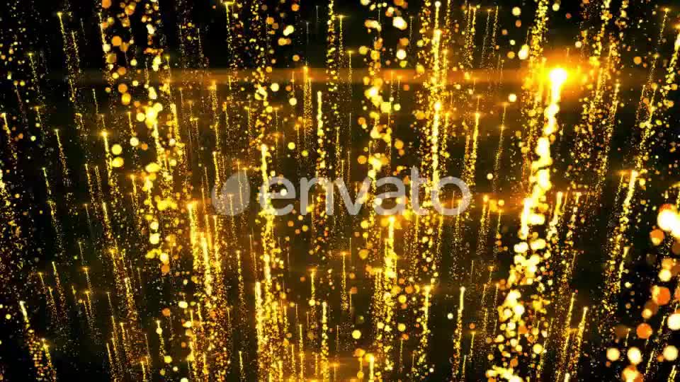 Gold Light Particles Videohive 22679948 Motion Graphics Image 1