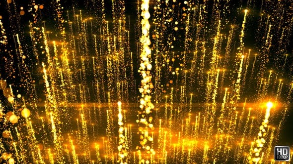 Gold Light Particles - Download Videohive 22679948