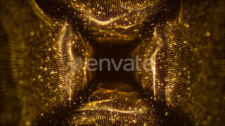 Gold Light Tunnel Videohive 23117533 Motion Graphics Image 2