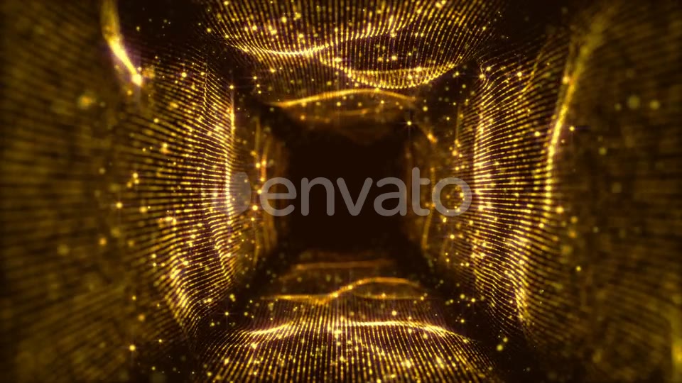 Gold Light Tunnel Videohive 23117533 Motion Graphics Image 3