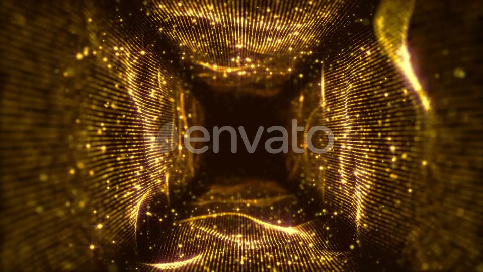 Gold Light Tunnel Videohive 23117533 Motion Graphics Image 4