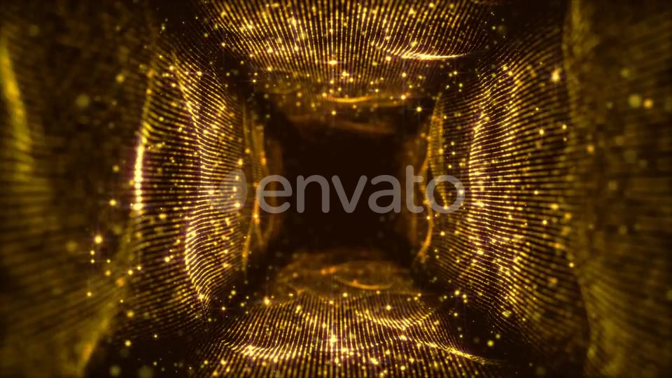 Gold Light Tunnel Videohive 23117533 Motion Graphics Image 6