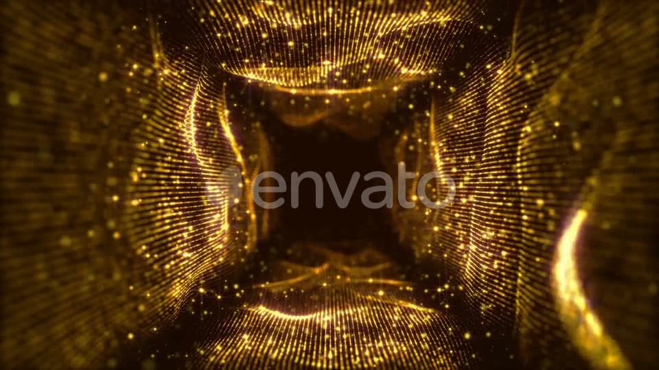 Gold Light Tunnel Videohive 23117533 Motion Graphics Image 7