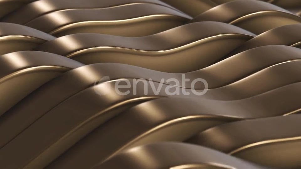 Gold Lines Fields Vj Loop Videohive 22408051 Motion Graphics Image 3