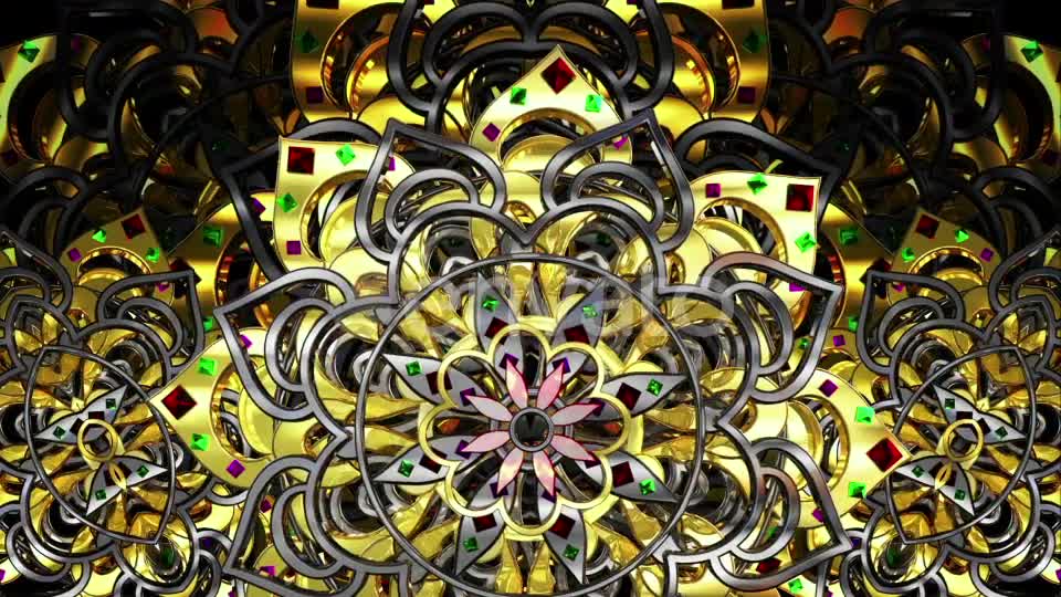 Gold Mandala Videohive 21575657 Motion Graphics Image 1