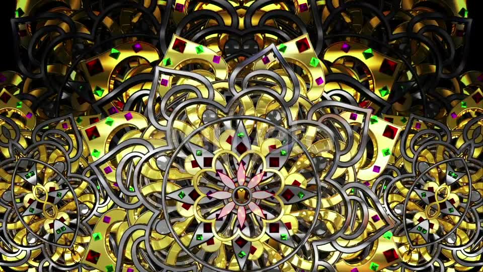 Gold Mandala Videohive 21575657 Motion Graphics Image 2