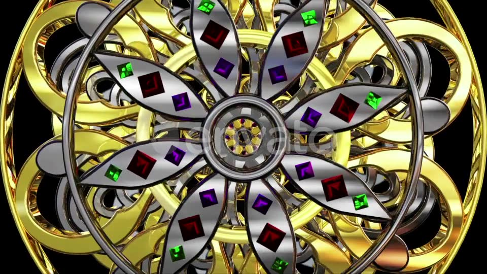 Gold Mandala Videohive 21575657 Motion Graphics Image 3