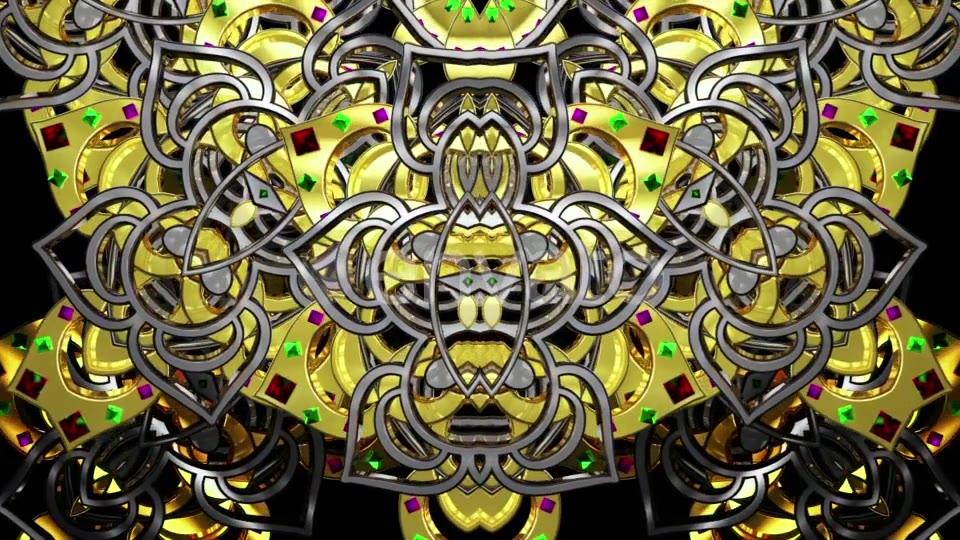 Gold Mandala Videohive 21575657 Motion Graphics Image 4