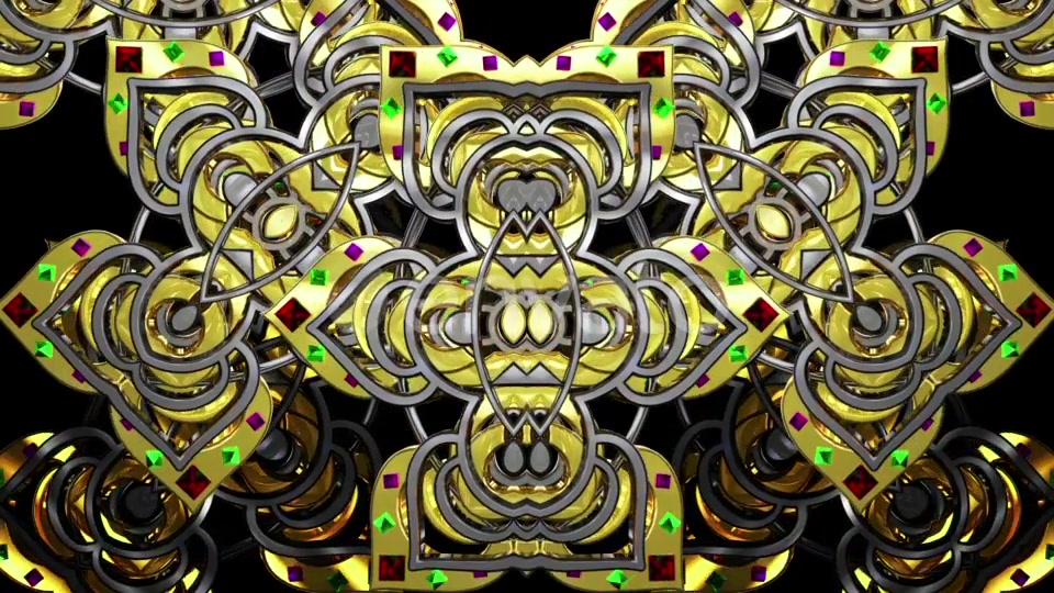 Gold Mandala Videohive 21575657 Motion Graphics Image 5