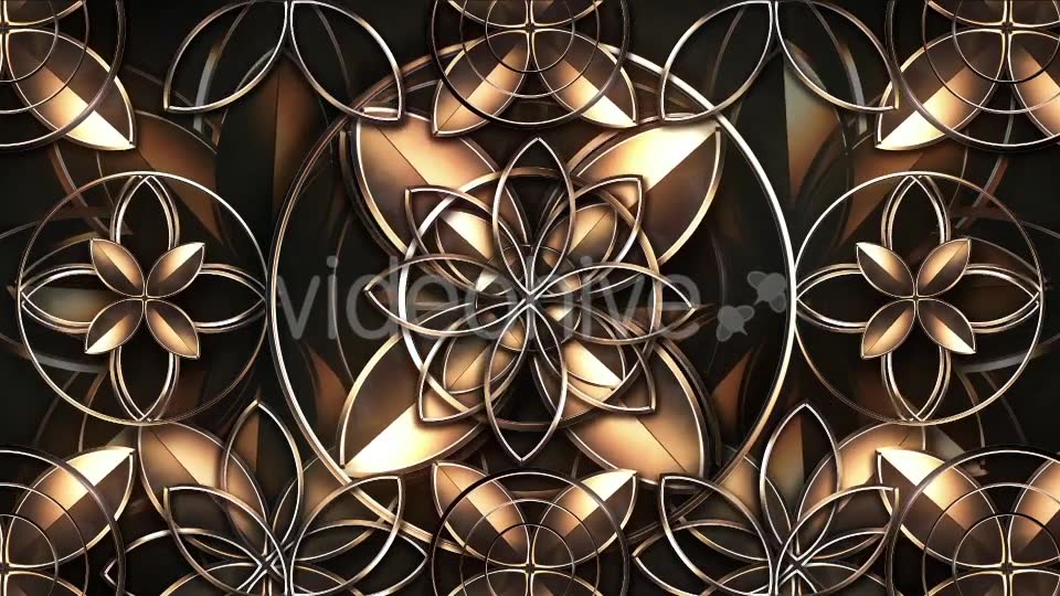 Gold Mandala Kaleido Videohive 19781130 Motion Graphics Image 3