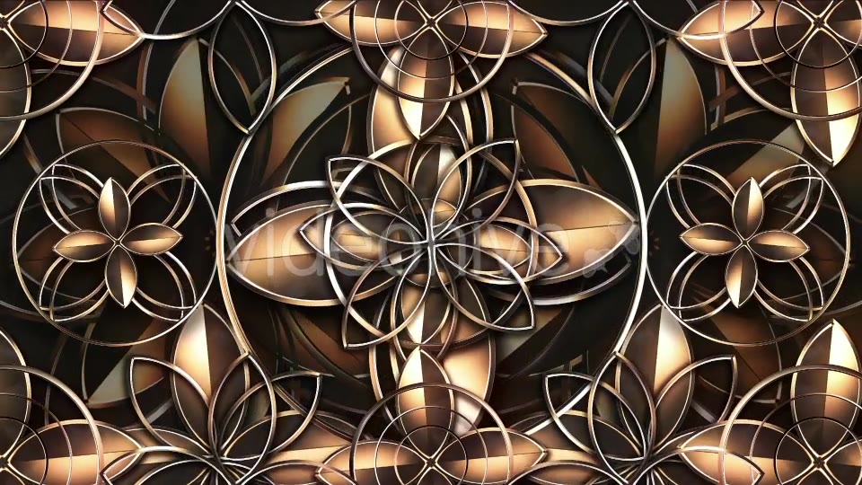 Gold Mandala Kaleido Videohive 19781130 Motion Graphics Image 4