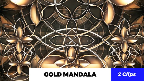 Gold Mandala Kaleido - 19781130 Download Videohive