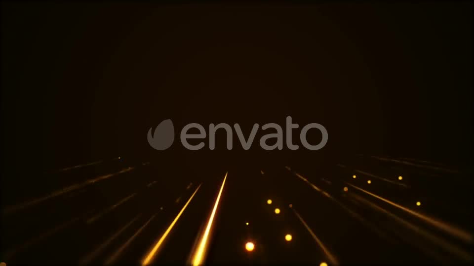 Gold Particals Flow Background Videohive 22400934 Motion Graphics Image 1