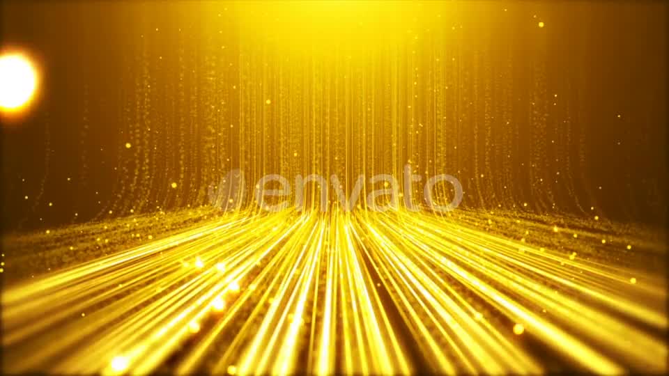 Gold Particals Flow Background Videohive 22400934 Motion Graphics Image 10