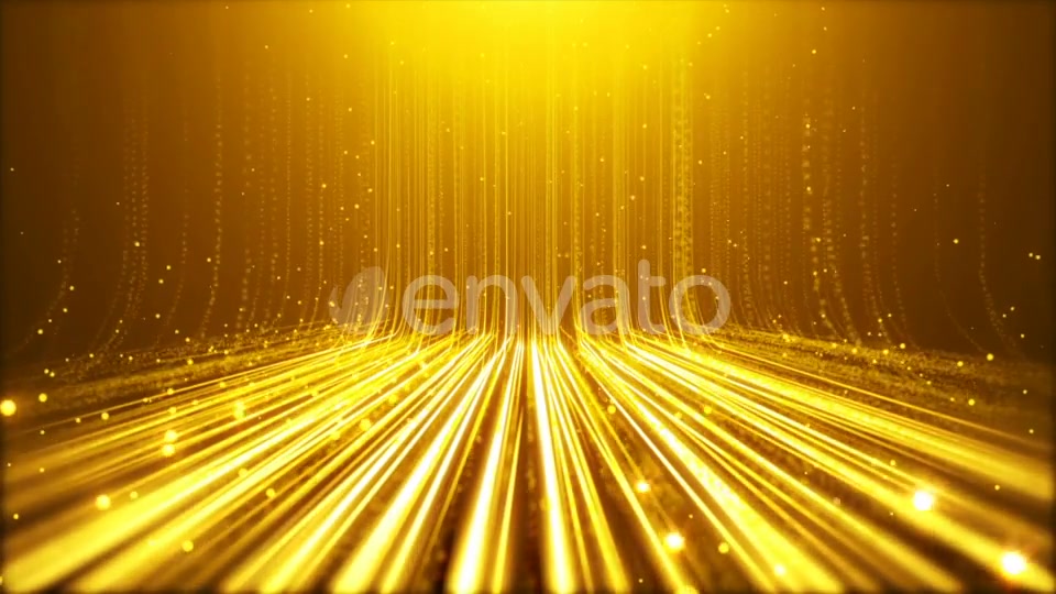 Gold Particals Flow Background Videohive 22400934 Motion Graphics Image 3