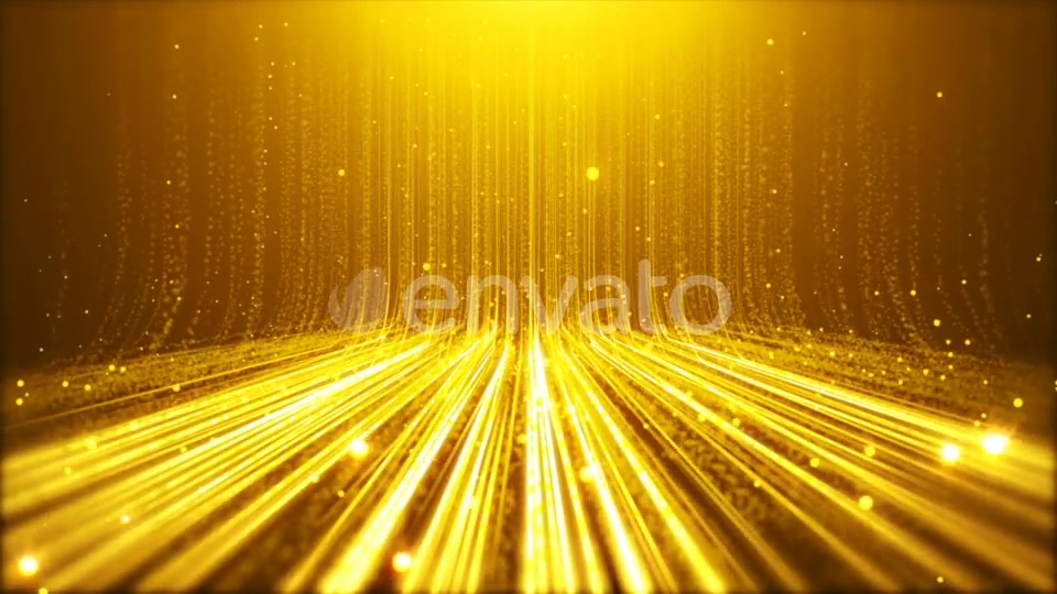 Gold Particals Flow Background Videohive 22400934 Motion Graphics Image 5