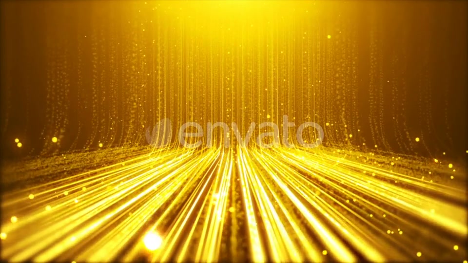 Gold Particals Flow Background Videohive 22400934 Motion Graphics Image 7