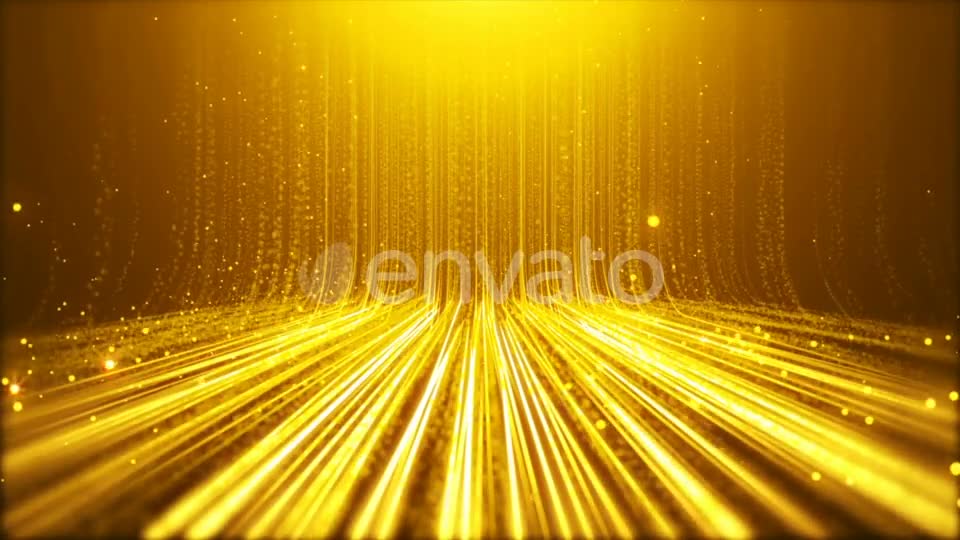Gold Particals Flow Background Videohive 22400934 Motion Graphics Image 9