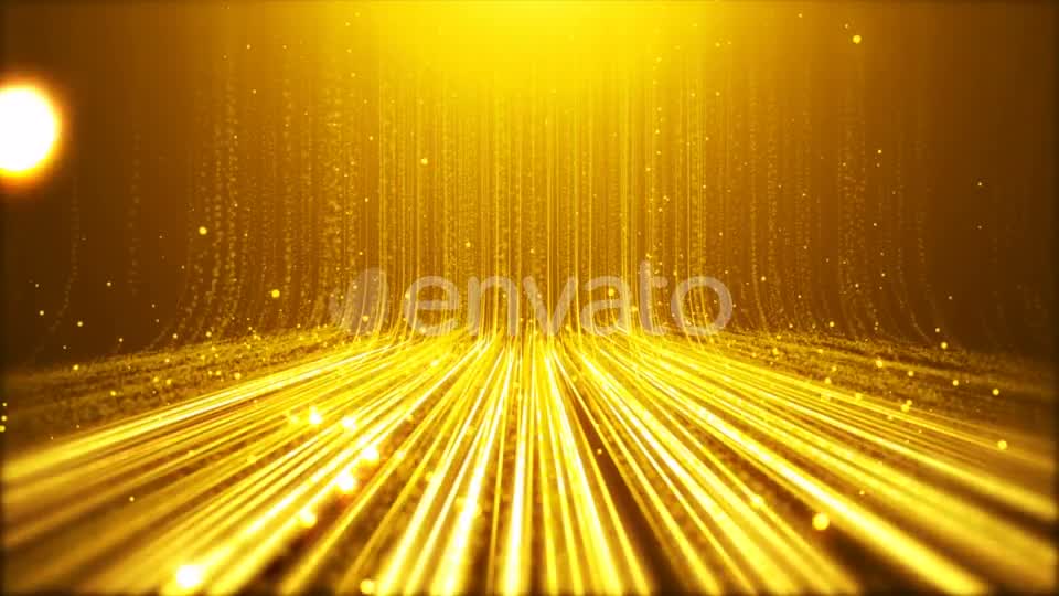 Gold Particals Flow Background Videohive 22389946 Motion Graphics Image 10