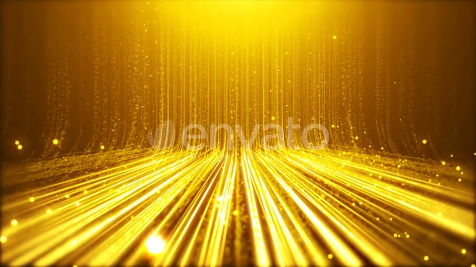 Gold Particals Flow Background Videohive 22389946 Motion Graphics Image 7