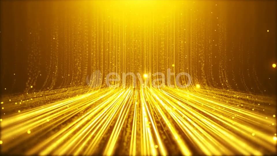 Gold Particals Flow Background Videohive 22389946 Motion Graphics Image 8