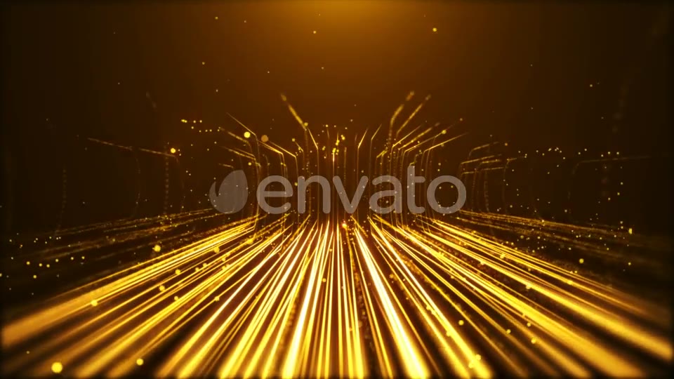 Gold Particals Rain Up Flow Videohive 22498767 Motion Graphics Image 2