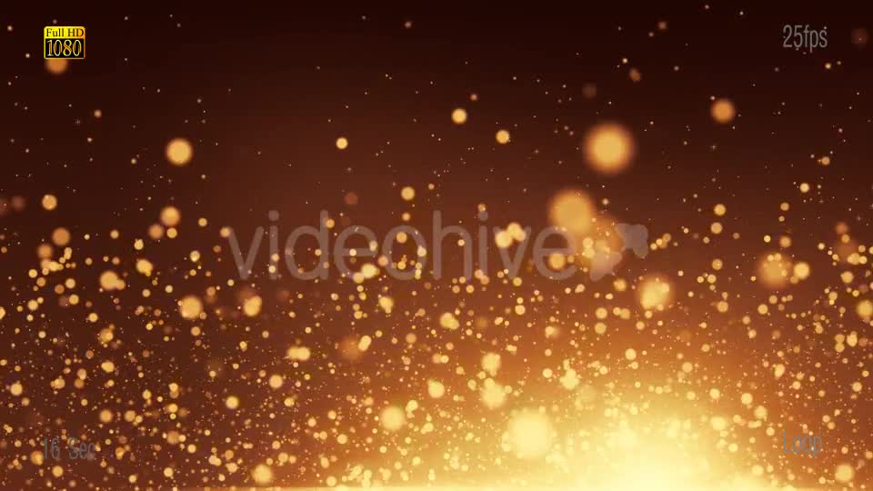 Gold Particle Abstract Videohive 19452235 Motion Graphics Image 1