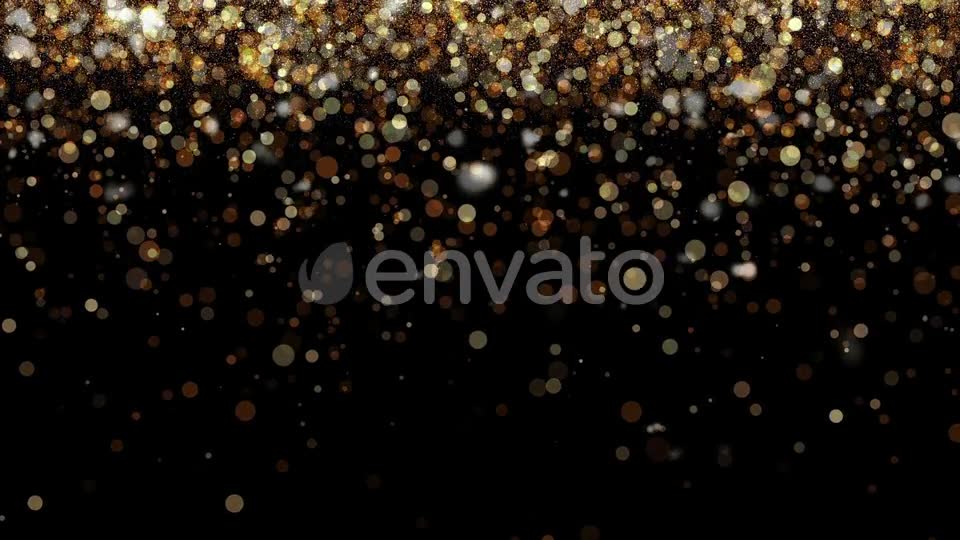 Gold Particle Background Loops Pack V1 Videohive 23879365 Motion Graphics Image 2