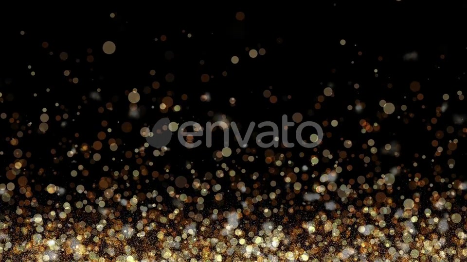 Gold Particle Background Loops Pack V1 Videohive 23879365 Motion Graphics Image 5