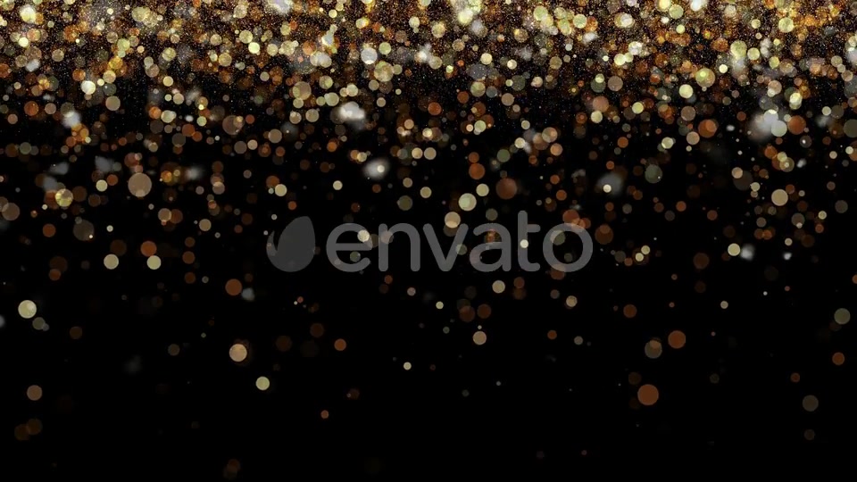 Gold Particle Background Loops Pack V1 Videohive 23879365 Motion Graphics Image 7