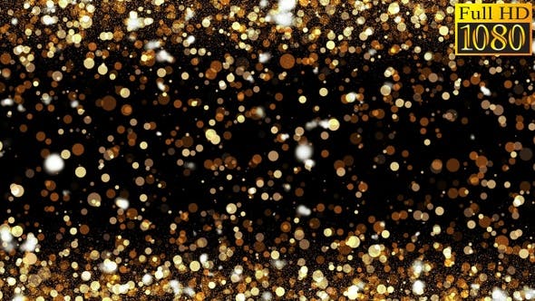 Gold Particle Background Loops Pack V1 - 23879365 Download Videohive