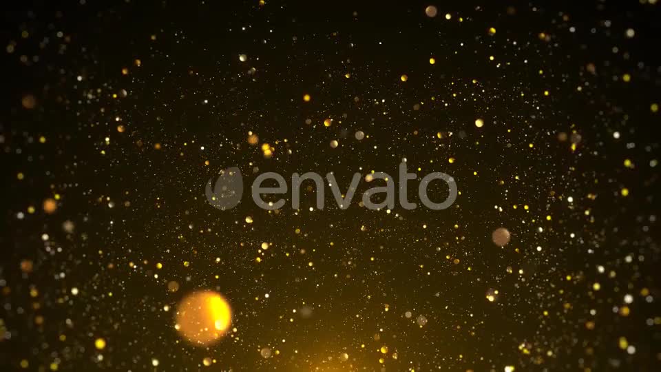 Gold Particle Backgrounds Videohive 21582073 Motion Graphics Image 1