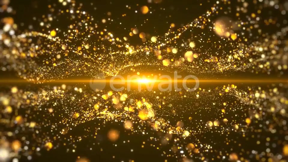 Gold Particle Backgrounds Videohive 21582073 Motion Graphics Image 4