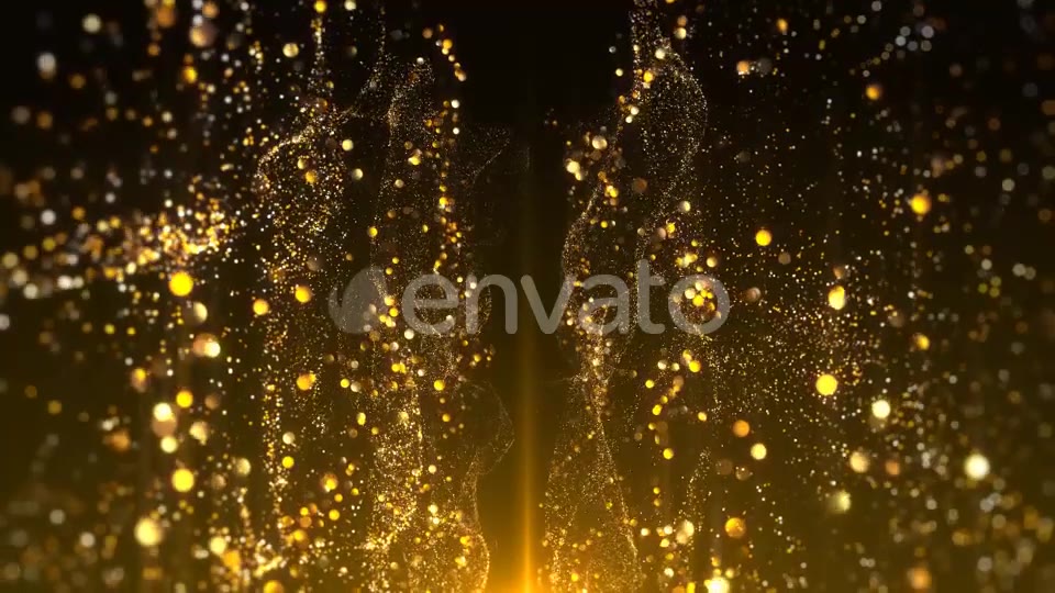 Gold Particle Backgrounds Videohive 21582073 Motion Graphics Image 8