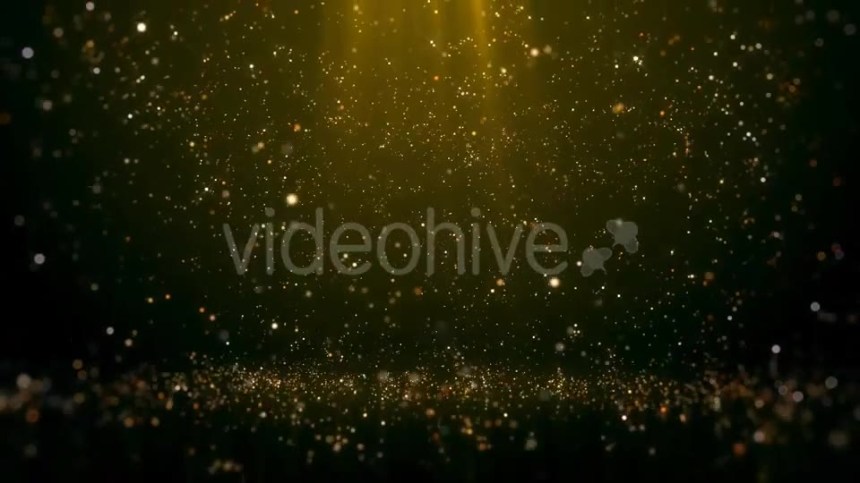 Gold Particle Falling Videohive 19967557 Motion Graphics Image 2