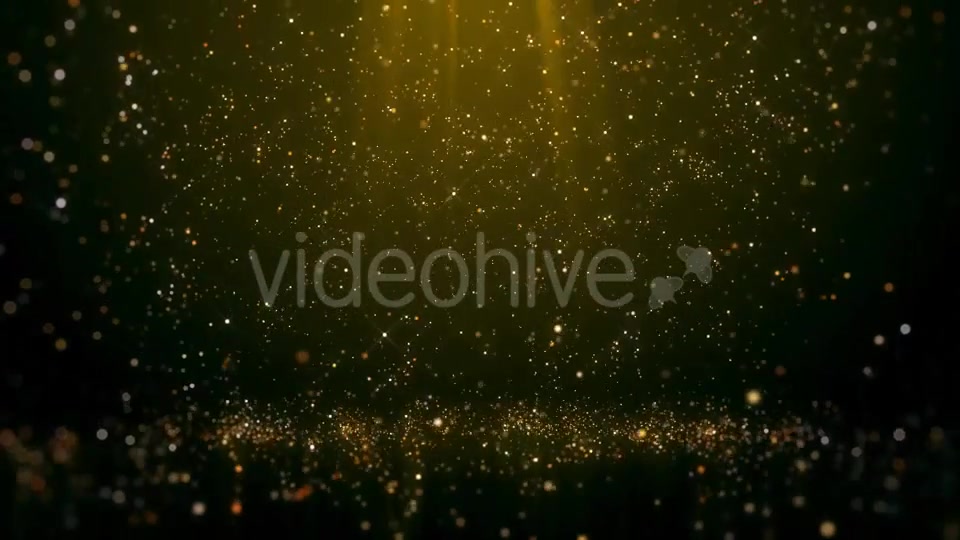 Gold Particle Falling Videohive 19967557 Motion Graphics Image 6
