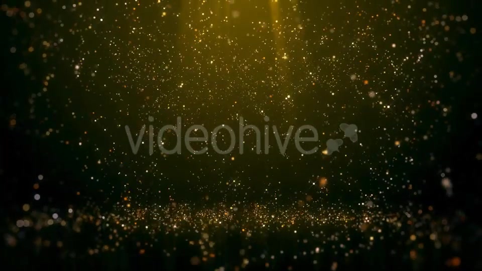 Gold Particle Falling Videohive 19967557 Motion Graphics Image 7