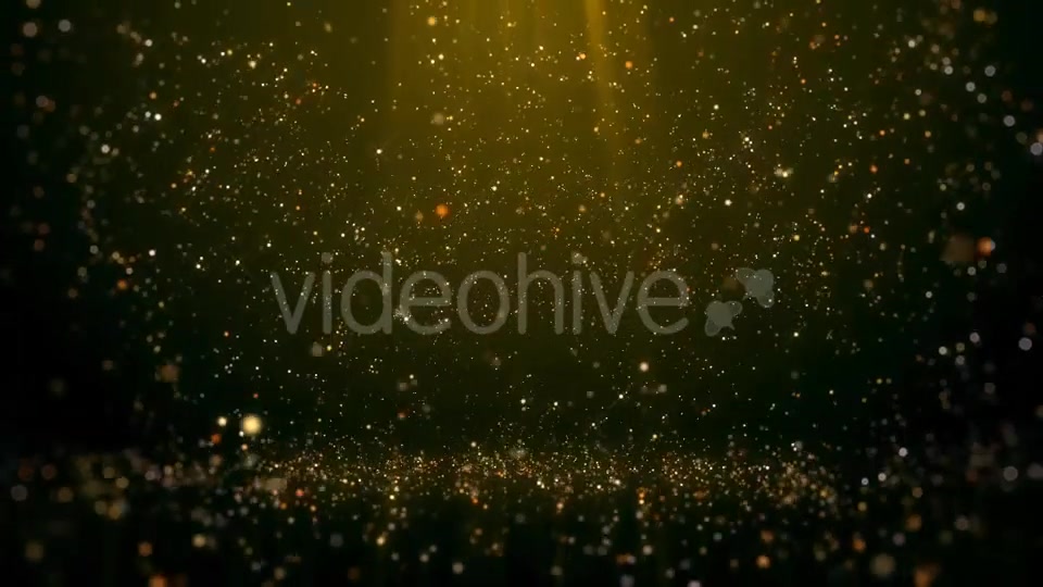Gold Particle Falling Videohive 19967557 Motion Graphics Image 8