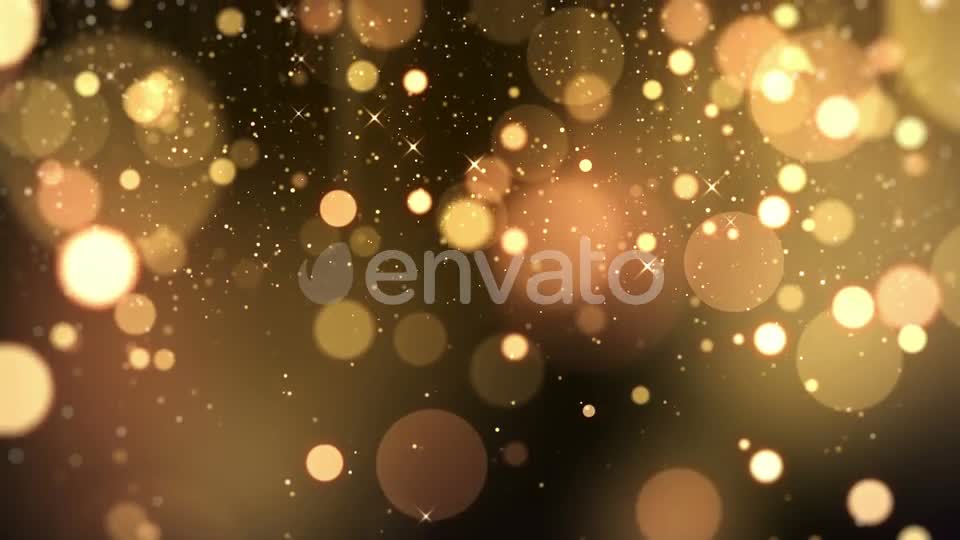 Gold Particle Falling Videohive 25516056 Motion Graphics Image 1