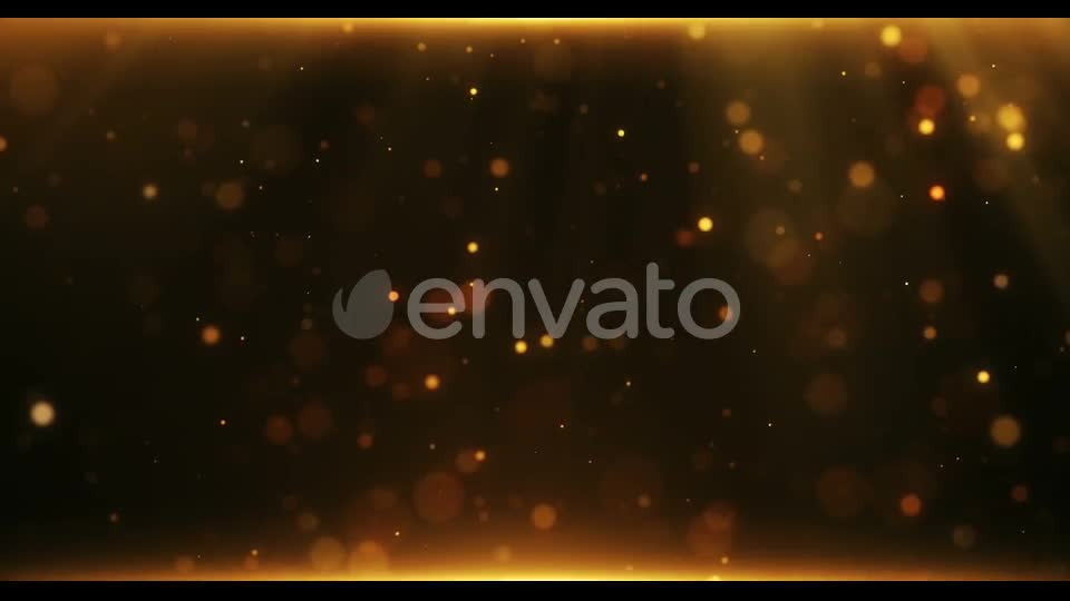 Gold Particles Videohive 24999552 Motion Graphics Image 1